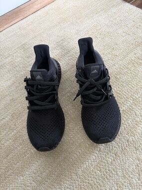 Adidas 4D Ultraboost Triple Black Knit Athletic Sneakers